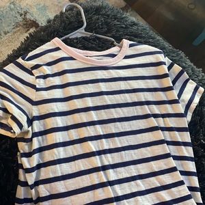 Colorblock Striped Tee